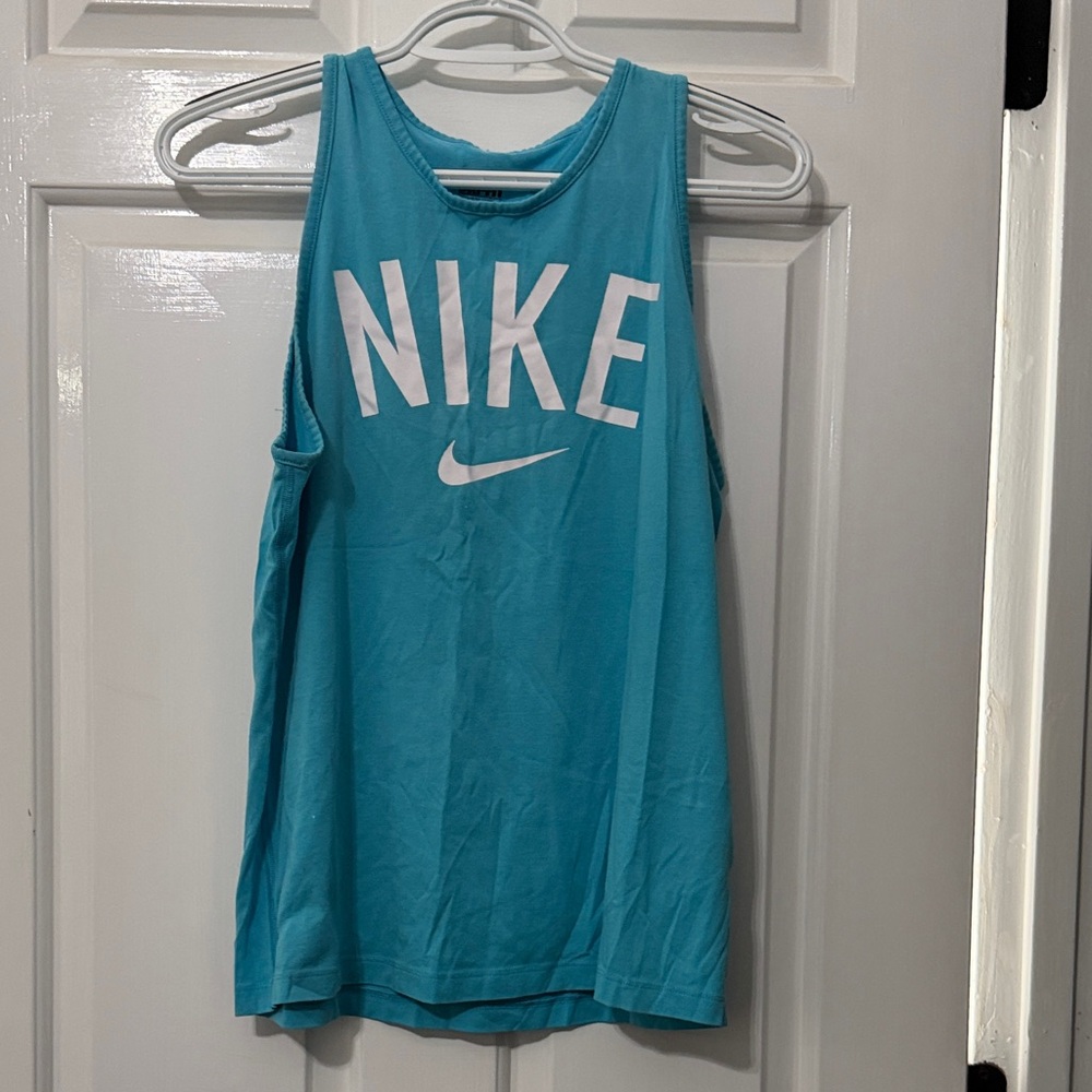Nike Turquoise Sleeveless Top